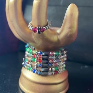Magnetic Wrap Bracelet and Matching Ring